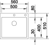 Кухонная мойка Blanco Claron 500-IF/A Durinox 523393