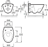 Комплект Jacob Delafon Presquile E5504-NF/E4440-00