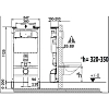 Комплект Laufen Pro ПЭК ZRU9307715 подвесной унитаз + инсталляция + кнопка смыва, хром