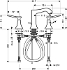 Смеситель Hansgrohe Metris Classic 31073000 для раковины