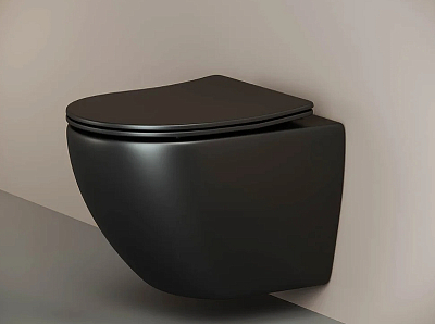 Комплект инсталляция с подвесным унитазом Ceramica Nova Metropol CN4002MB_1001CH_1000 с сиденьем микролифт и клавишей смыва хром