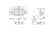 Акриловая ванна Villeroy & Boch Squaro UBQ190SQR6V-01 белый