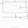 Душевой поддон RGW STT ST-0107G 70x100 из искусственного камня, серый