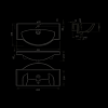 Раковина Sanita luxe Classic 90 CLS90SLWB01 белый