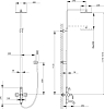 Душевая стойка Lemark Nubira LM6262ORB