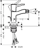 Смеситель для биде Hansgrohe Metropol Classic 31320000, хром