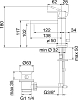 Смеситель Treemme Q 5610.CC для раковины