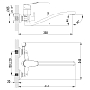 Смеситель для ванны Lemark Partner LM6553C хром