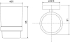 Подстаканник одинарный Iddis Sena SENSSG1i45 хром