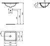 Раковина Ideal Standard Connect E505801 белый