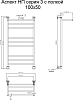Полотенцесушитель водяной Тругор Аспект НП 3 П 100*50 (ЛЦ6)