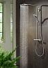 Душевая стойка Hansgrohe Raindance Select Showerpipe S 240 1jet PowderRain 27633000, хром