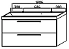 Тумба под раковину Kolpa-San Jolie OUJ 120 WH/WH белый