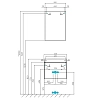 Тумба под раковину Акватон Асти 1A263101AX2B0 белый, белый