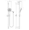 Душевой гарнитур Ideal Standard Idealrain B1763AA хром