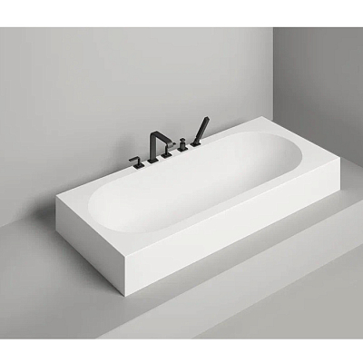 Ванна из искусственного камня Salini Ornella 170х80 102324M, белый