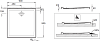 Поддон для душа 90х90 см Jacob Delafon Kyreo ENC90-00, белый
