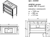 Тумба с раковиной 2 ящика Caprigo Albion Promo 33322-В002