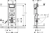 Система инсталляции для унитазов Geberit Duofix 111.361.00.5
