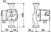 Циркуляционный насос Grundfos UPS 32-60 180