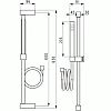 Душевой гарнитур Jado Cubic N8335AA хром