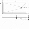 Душевой поддон RGW ST-G 16152717-02 70x170 см, графит