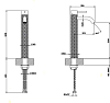 Смеситель для раковины Gessi 316 Intreccio 54109#239, steel brushed