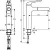 Смеситель для кухни Ideal Standard CeraLuna A3816AA, хром