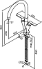 Смеситель Damixa Venus 160470064 для кухонной мойки