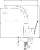 Смеситель Rossinka Z Z40-23U для кухонной мойки