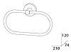 Полотенцедержатель Artwelle Harmonie HAR 022 хром