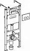 Комплект подвесного унитаза OWL 1975 Eter OWLT190203 с крышкой сиденьем и инсталляцией Geberit Duofix Delta 458.124.21.1 3 в 1 с кнопкой смыва