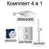 Душевая система Grohe Grohtherm 24079000/26405000/26564000/35600000 хром