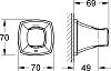 Держатель для лейки Grohe Grandera 27969GL0 холодный рассвет, глянец