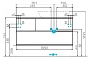 Тумба с раковиной Aquaton Терра 1A2469K2TEKA0/1A73313KLK010 коричневый, черный