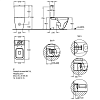 Чаша напольного унитаза Geberit (Keramag) iCon Square 200920000, белый