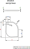 Поддон для душа 90х80 см Radaway Delos SDE9080-01L