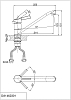 Смеситель для кухни D&K Rhein.Schiller DA1462301 хром