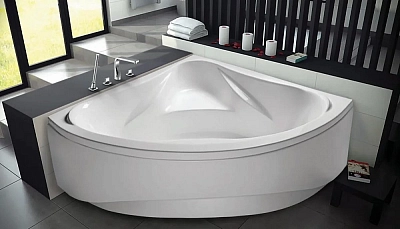 Акриловая ванна C-Bath Aurora 130х130 CBS001002 белый