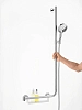 Душевой гарнитур Hansgrohe Raindance Select S 26326400 хром, белый