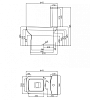 Унитаз Iddis Blanco BLAR3BMi25 черный