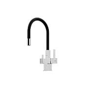 Смеситель для кухни Sancos Arno SC4005CH хром, черный