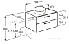 Тумба под раковину Roca Victoria 80см A857470806