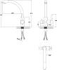 Комплект кухонная мойка Mixline ML-GM12 525078 чёрный + смеситель Paulmark Essen Es213001-308