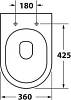 Крышка-сиденье для унитаза Owl 1975 Eter OWLC19-002 с микролифтом, белое