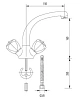 Смеситель для кухни Mofem Spektrum 140-0007-00 серый