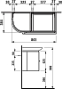 Тумба с раковиной Laufen Palace New 4.0153.2.075.463.1 белый матовый