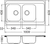 Кухонная мойка Alveus Classic Pro 80 1112283