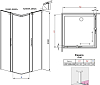 Душевой уголок Radaway Espera KDD 100