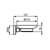 Мыльница Ideal Standard A9122XG черный